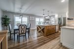 Beautiful spacious custom Kitchen with Dining area